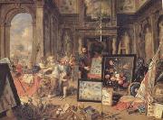Jan Van Kessel Europe (centre panel) (mk14) oil on canvas